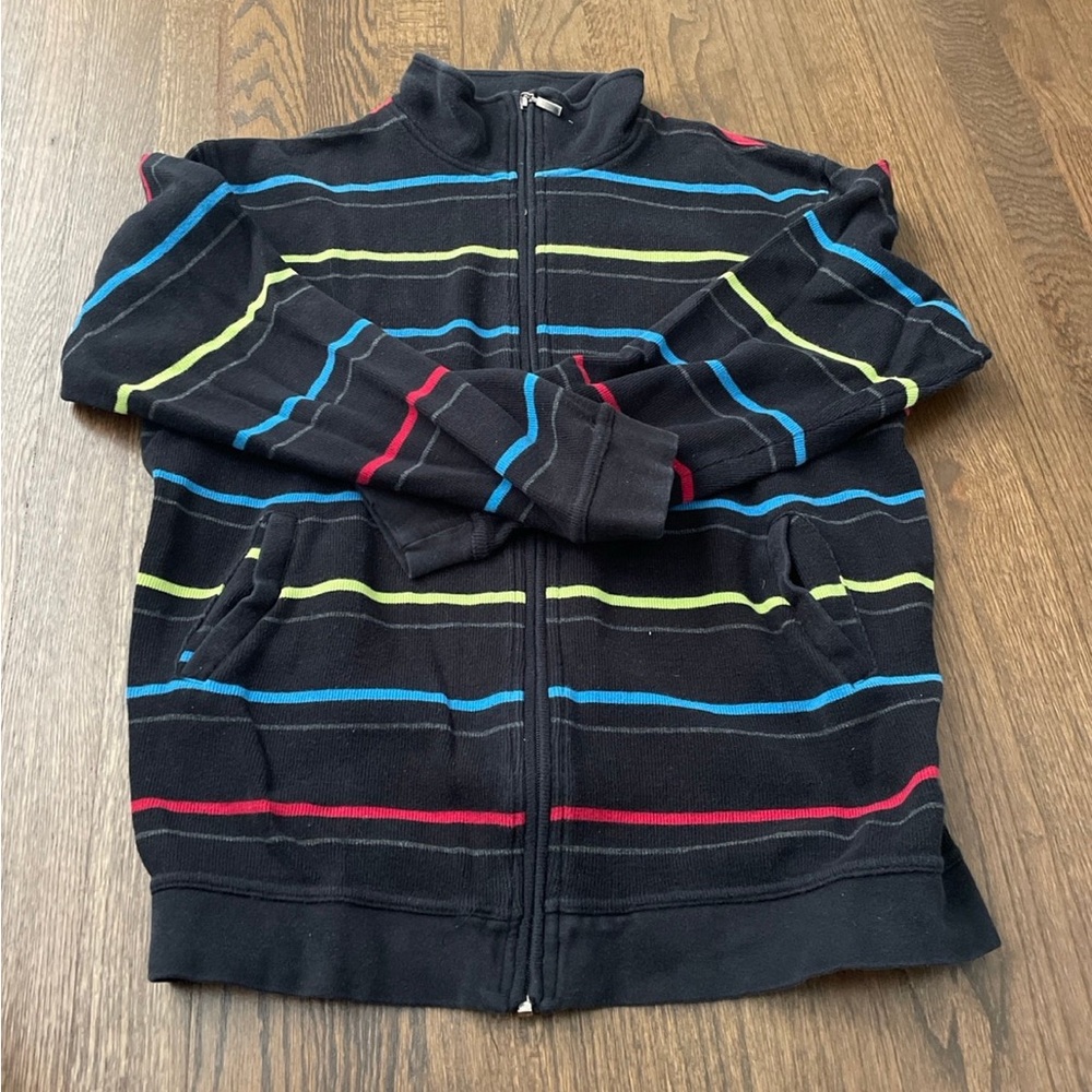 Man black sweatshirt